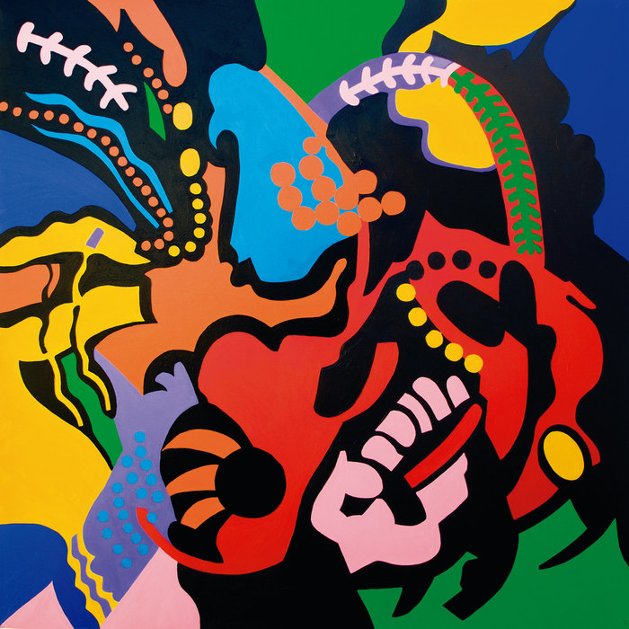 Carnaval. Composición VI, 2013. Oil on canvas, 130 × 130 cm