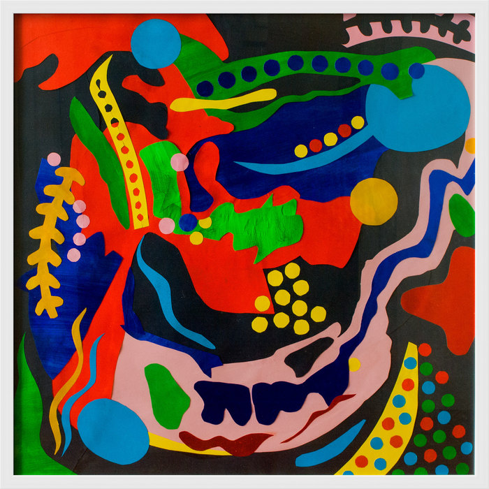 Carnaval. Composición XII, 2015. Collage on paper, 80 × 80 cm