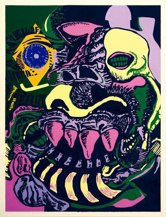Humberto Castelo Branco, 2018. Oil on canvas, 97 × 130 cm