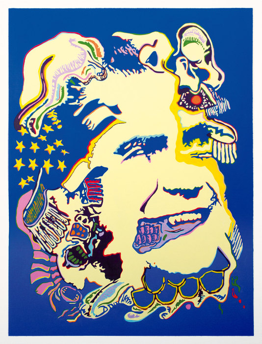 Nixon, 2020. Oil on canvas, 97 × 130 cm