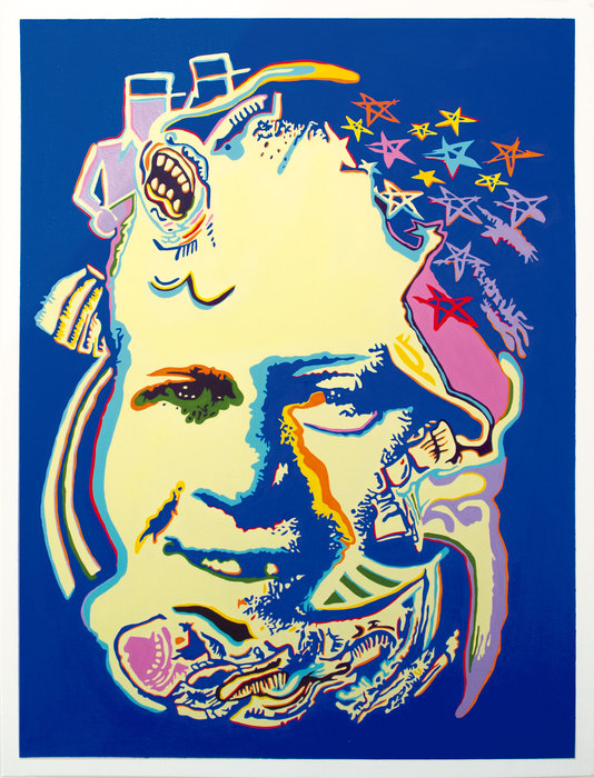 Gerald Ford, 2020. Oil on canvas, 97 × 130 cm